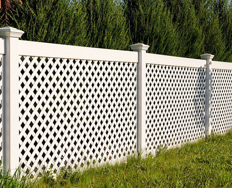 Colorado residential yard fence