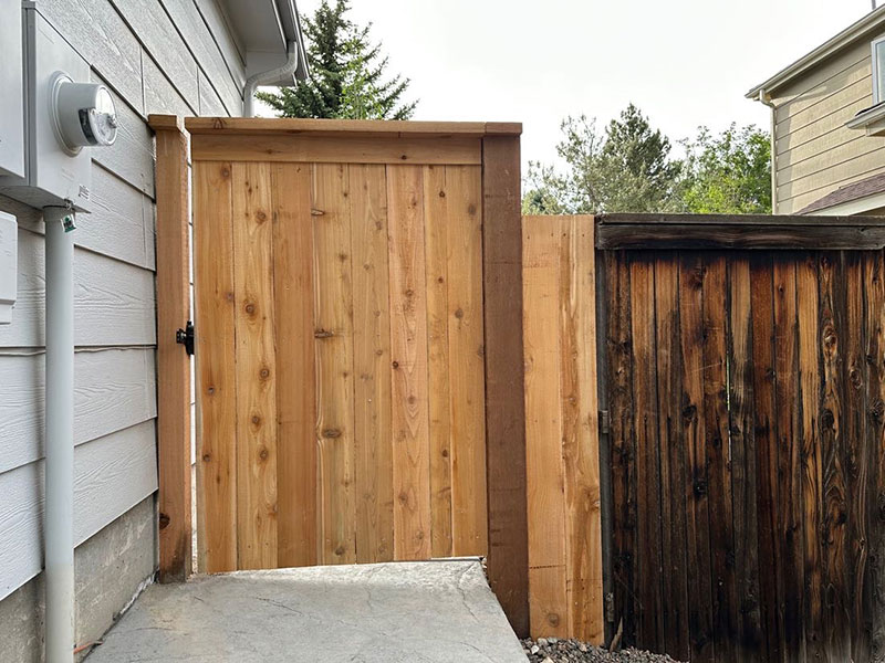 Denver fence gate