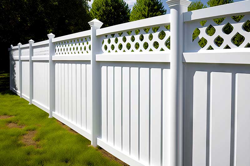 Denver vinyl yard fence