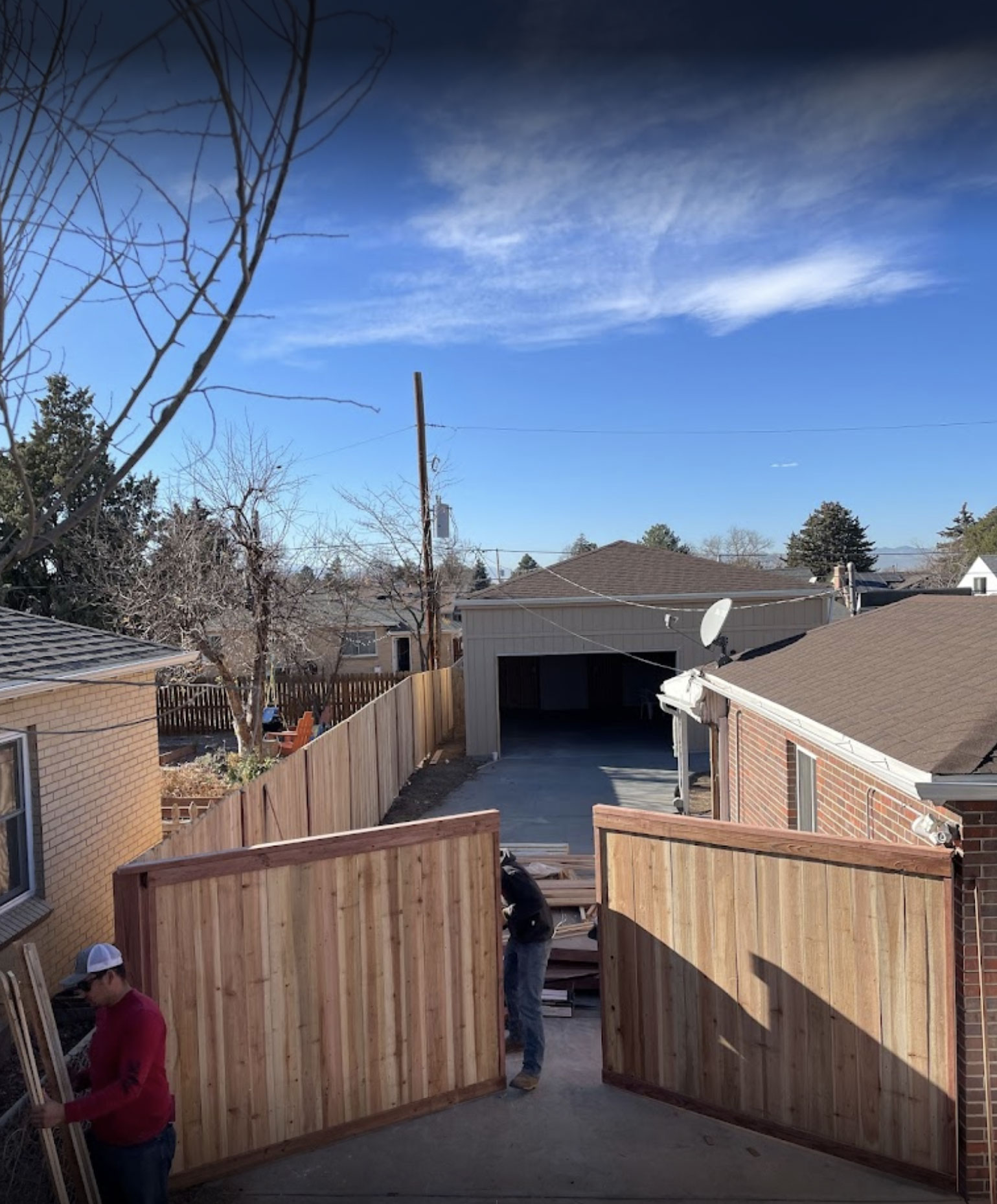 Denver wood fence