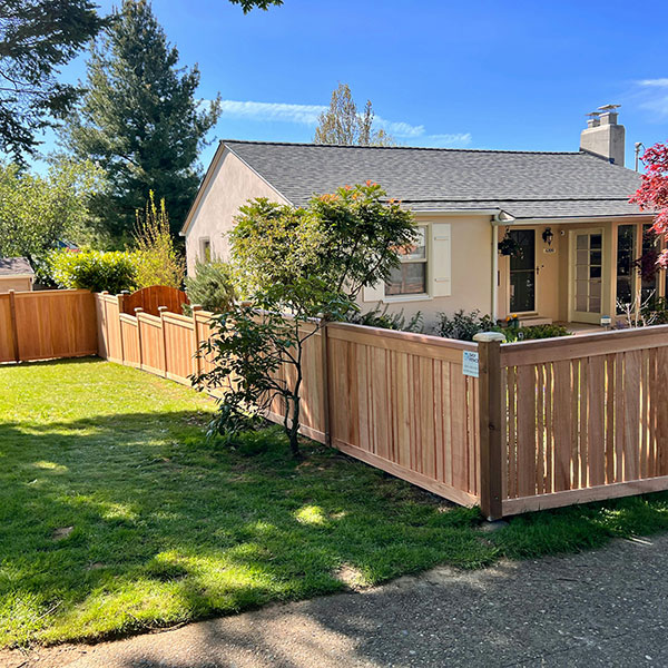 Denver residential cedar fence