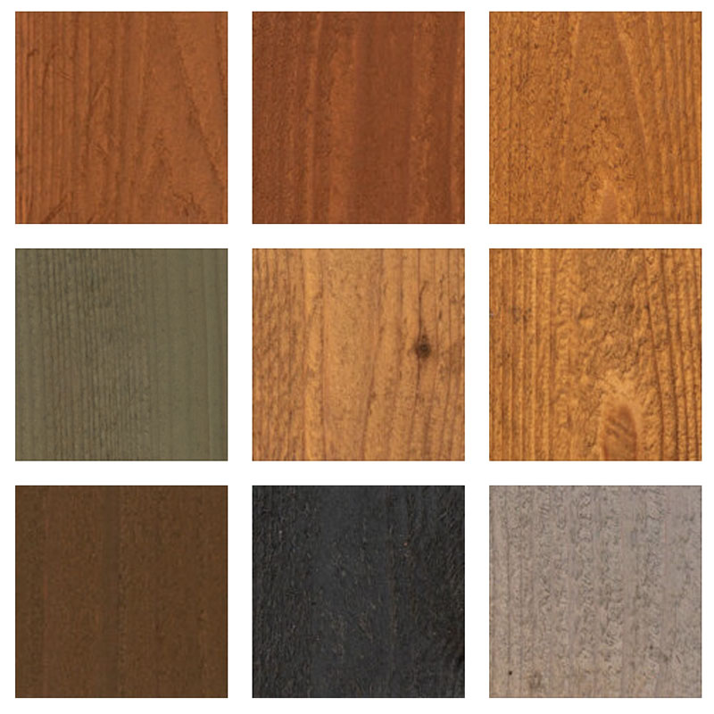 Cedar Fence Stain Colors