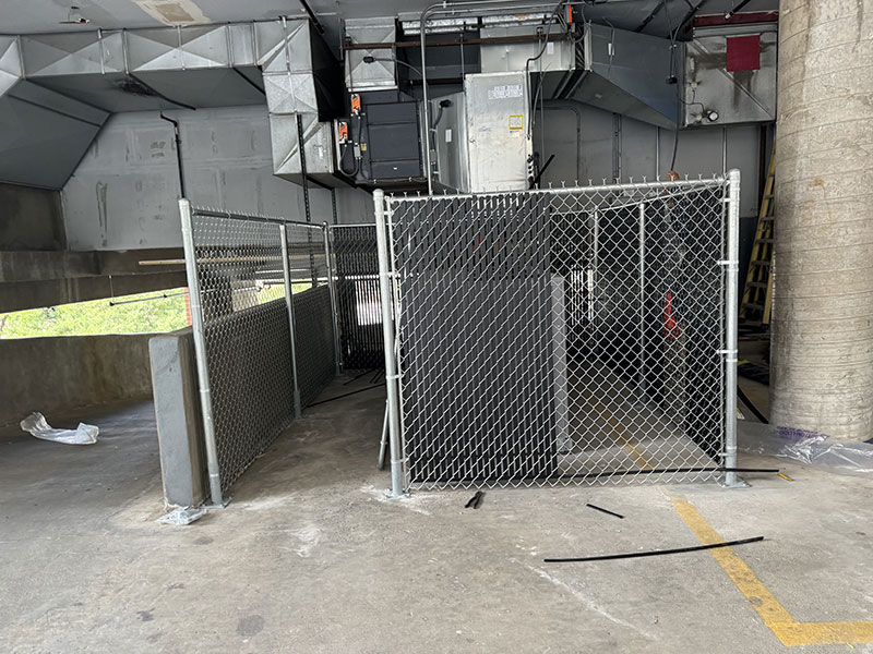 denver-commercial-chain-fence Denver commercial chain linked fence job