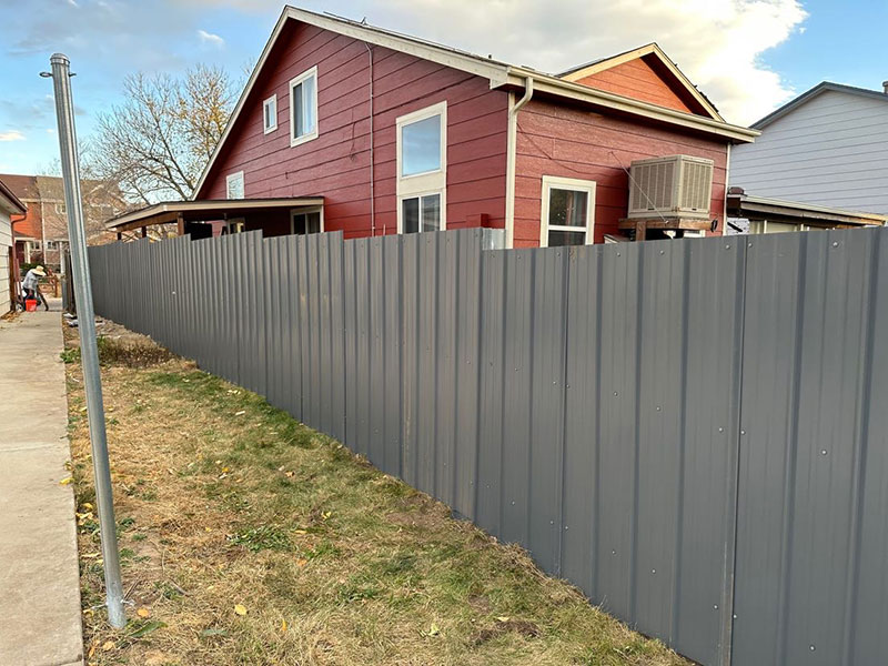 Denver metal fence job Denver metal fence job