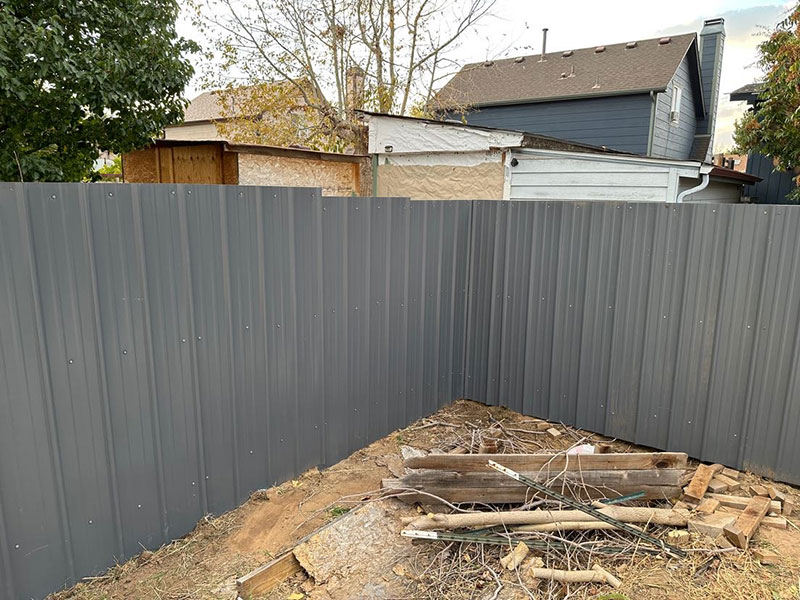 littleton-metal-fence-job