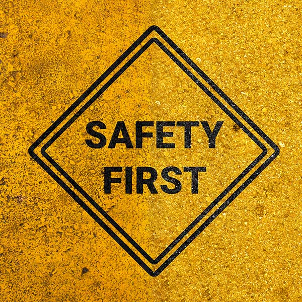 safety first safety first